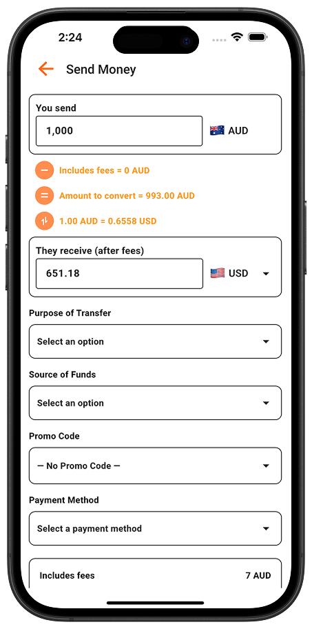 Remit Circle Mobile App